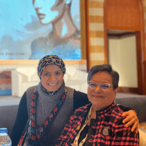 Women Economic Forum 2020 where Reham Fouda met Anissa Hassouna